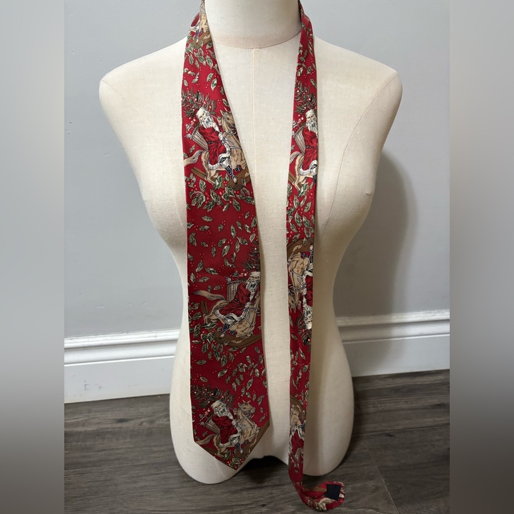 Pierre Philippe Silk Christmas Tie